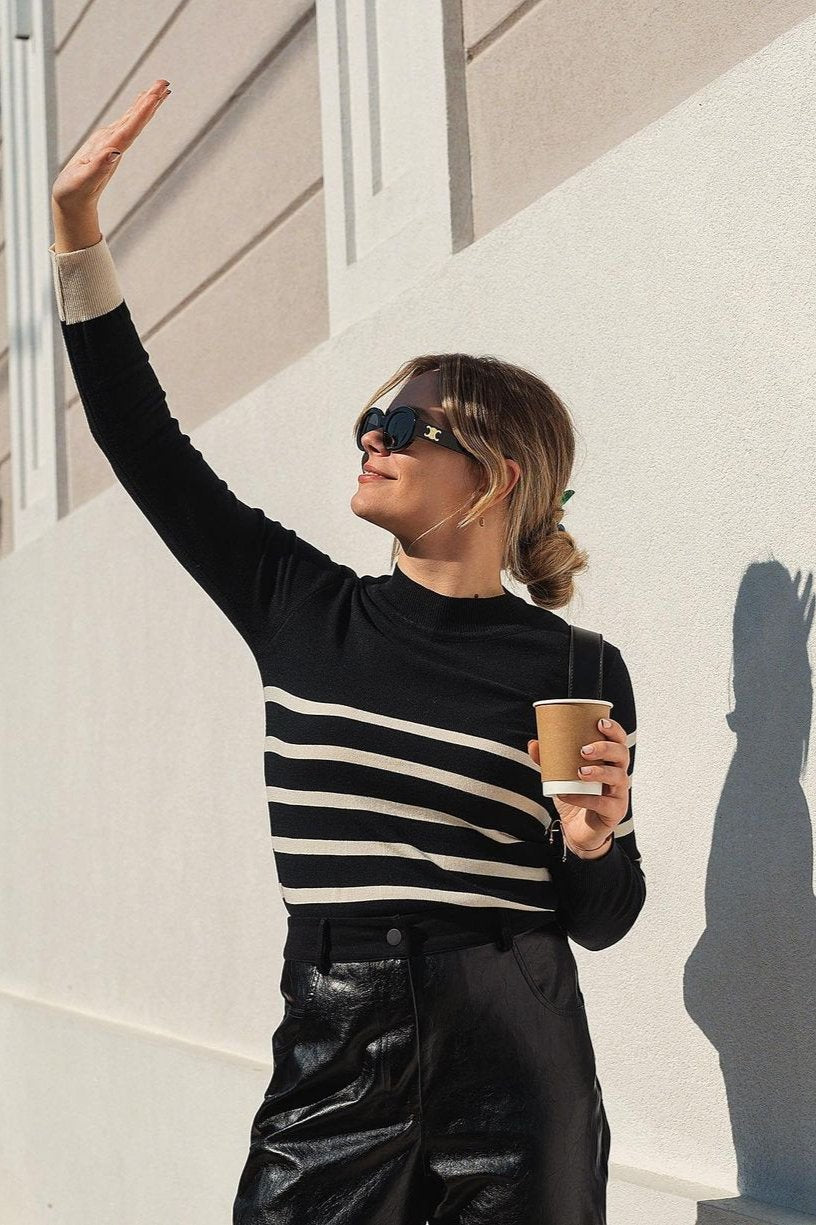 Black Vegan Leather Pants