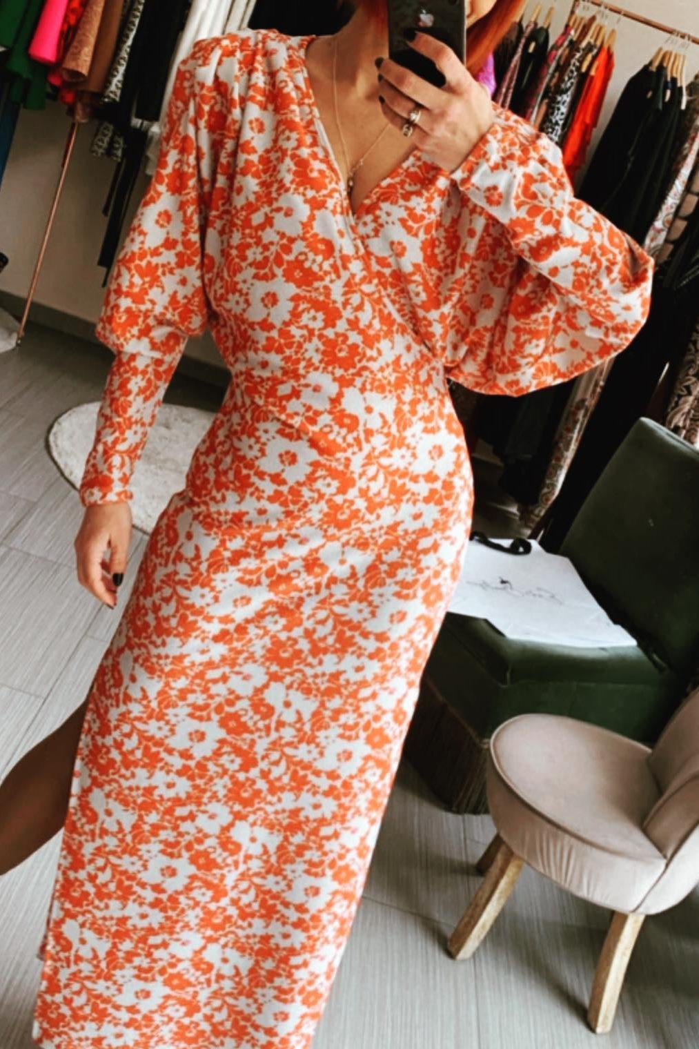ORANGE & SILVER