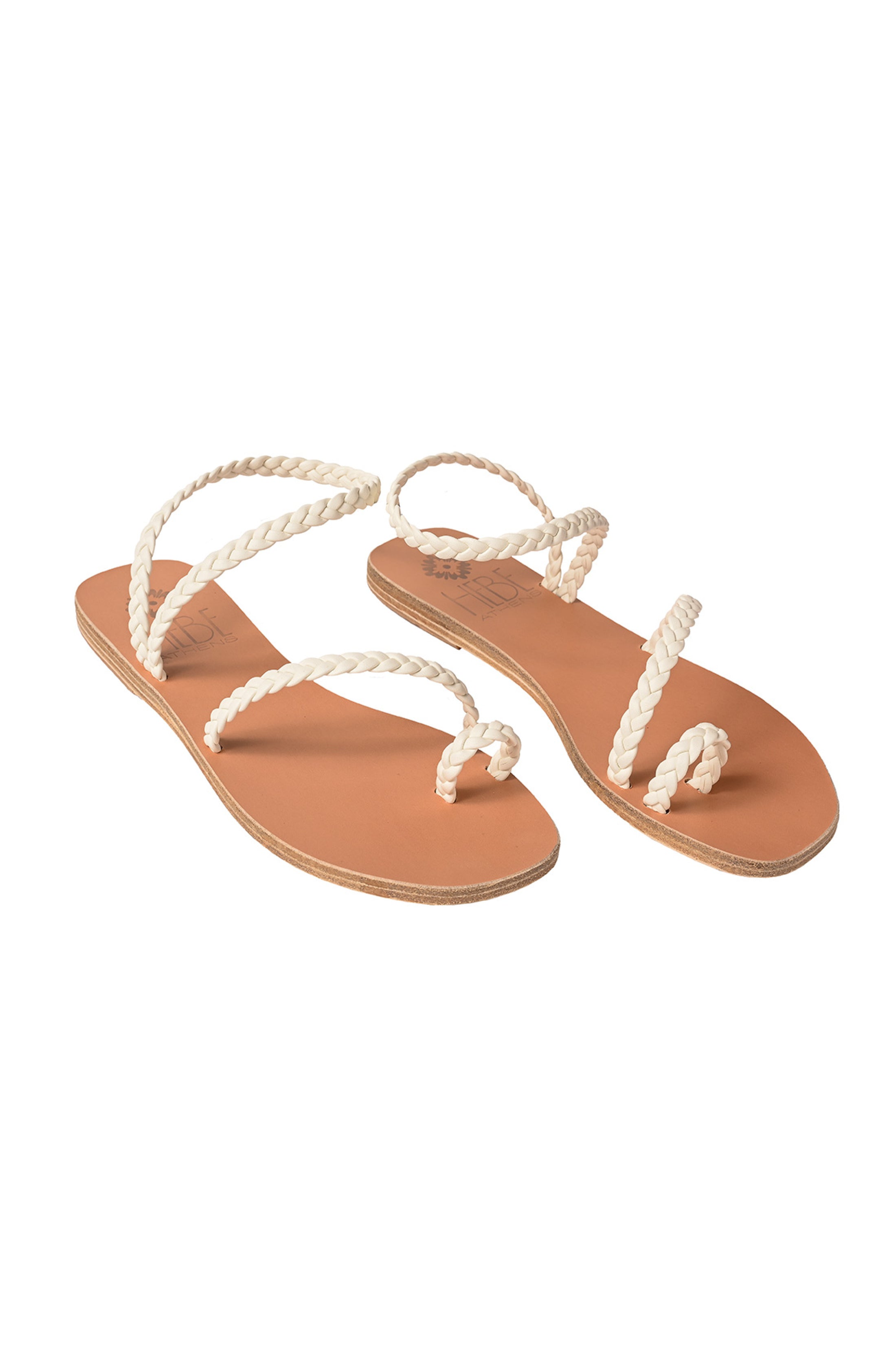Persephone Braided Leather Sandal