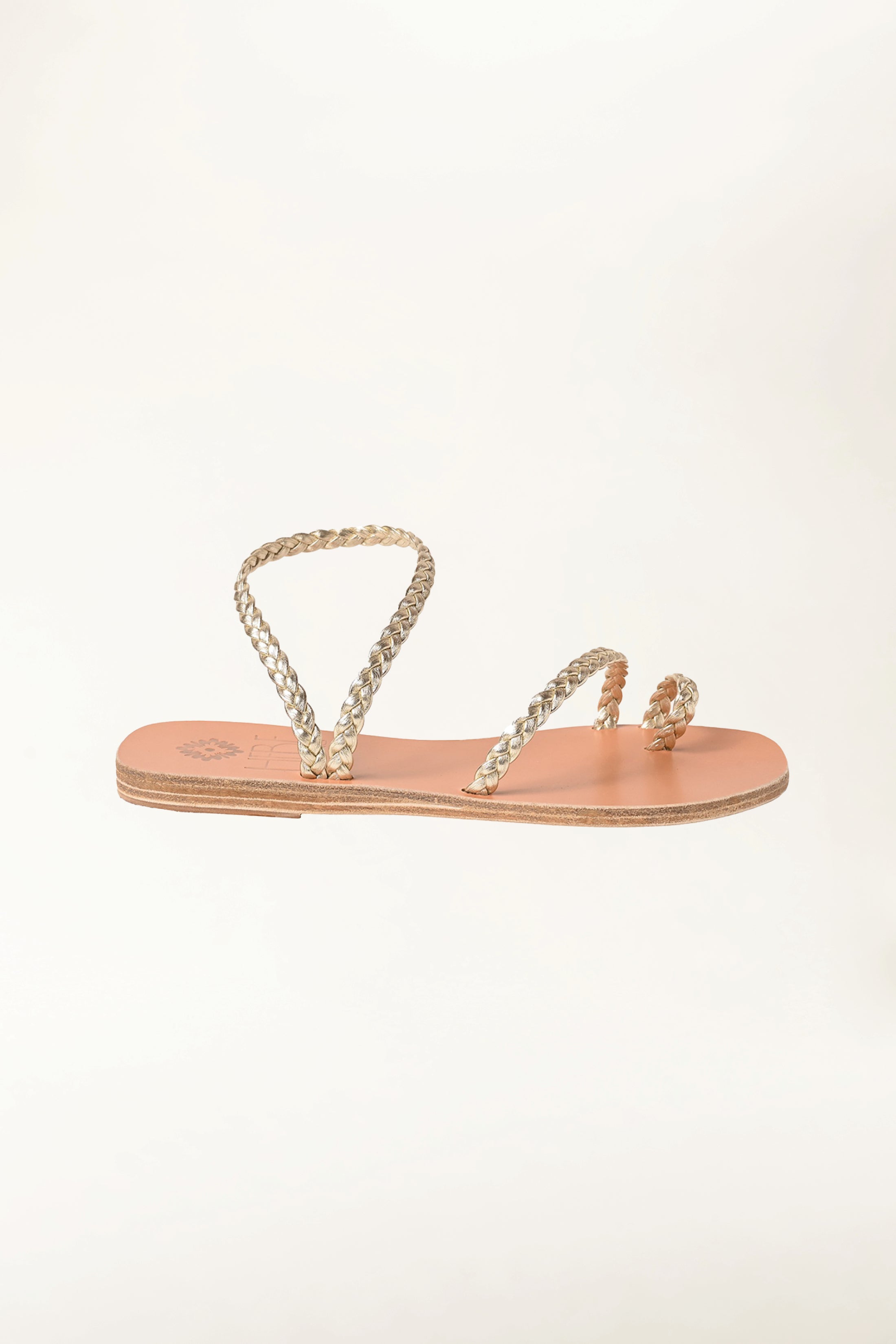 Persephone Braided Leather Sandal