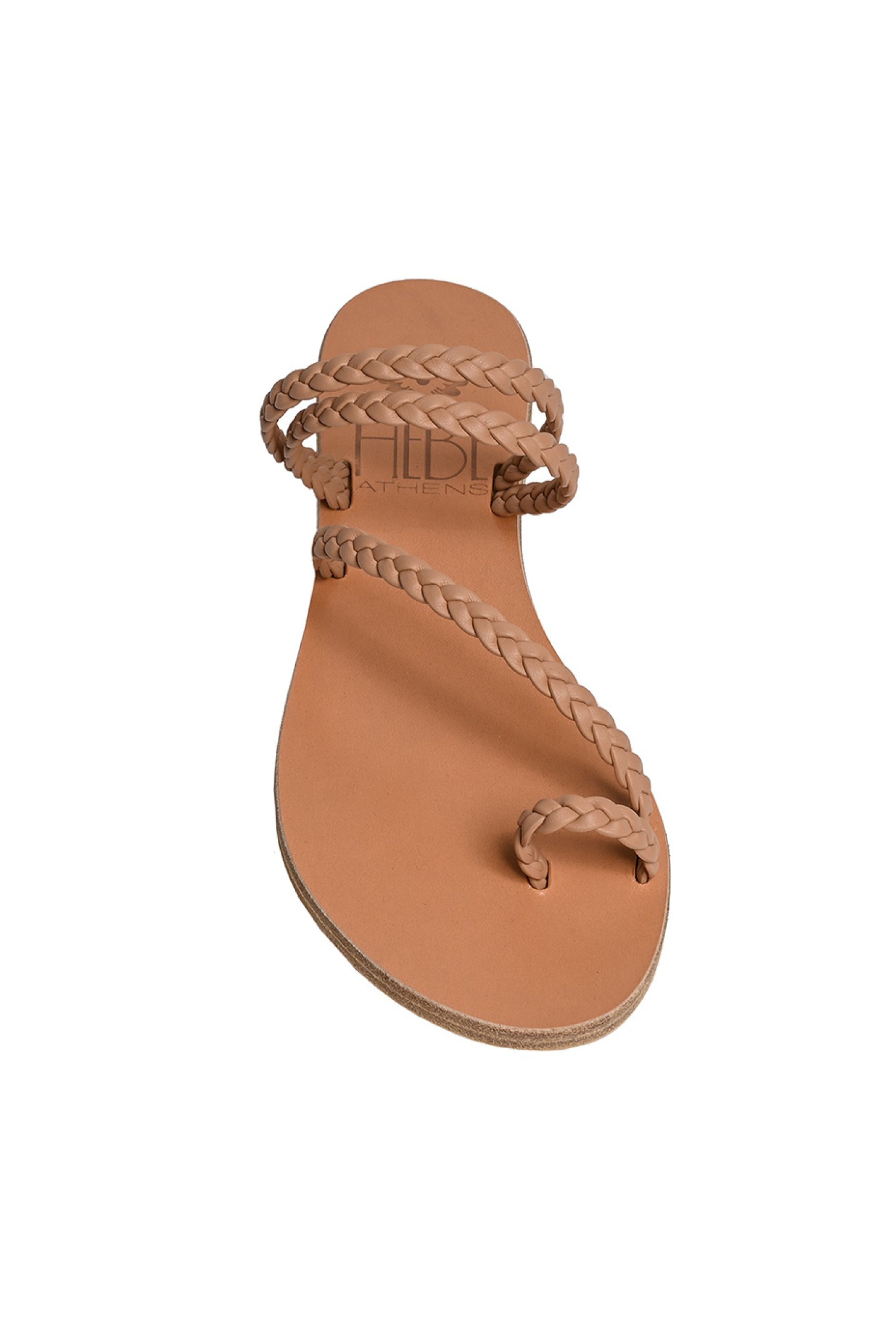 Persephone Handcrafted Leather Slide Sandal