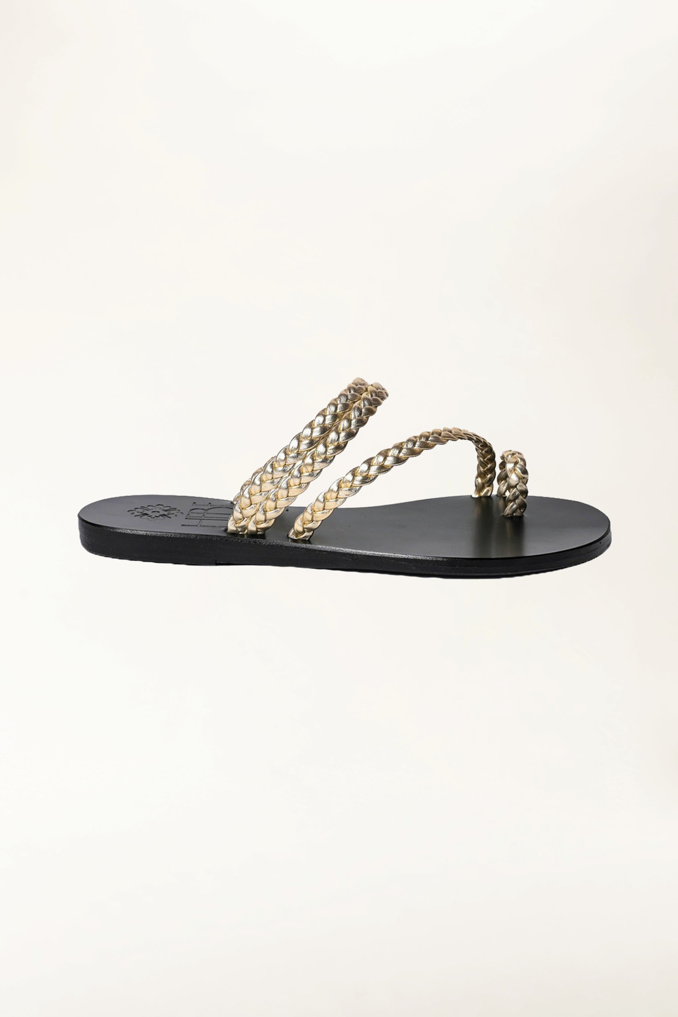 Persephone Handcrafted Leather Slide Sandal