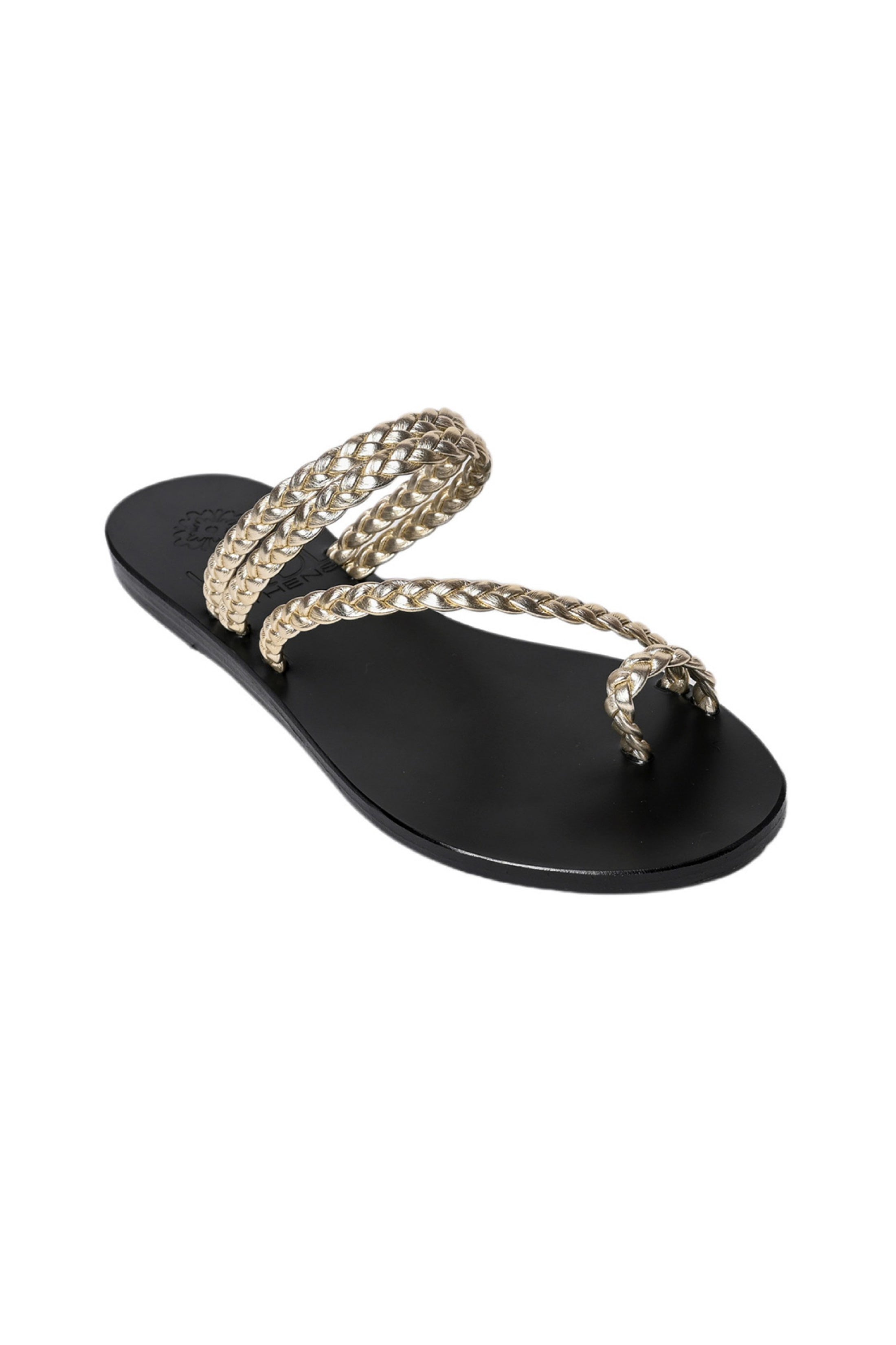 Persephone Handcrafted Leather Slide Sandal