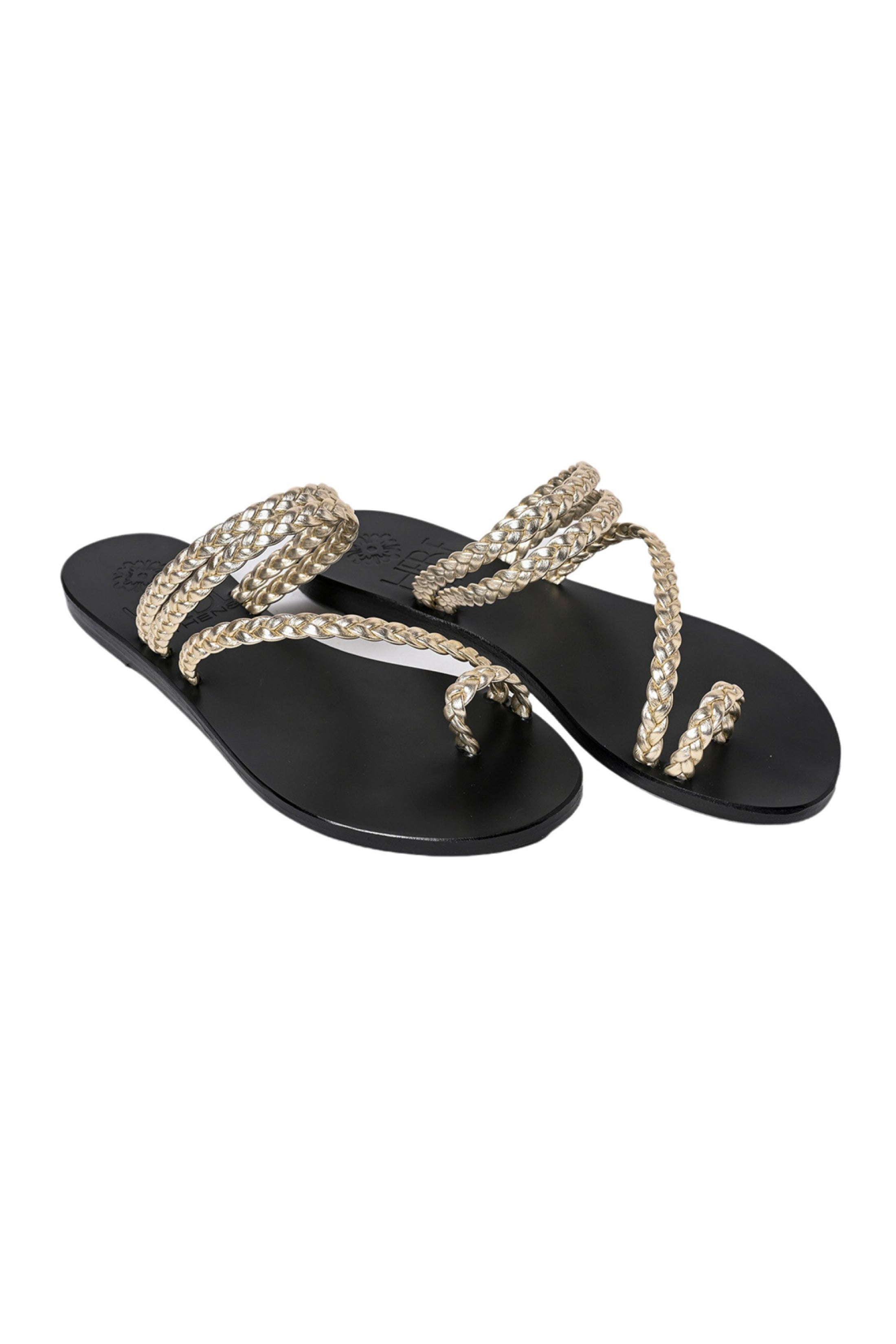 Persephone Handcrafted Leather Slide Sandal