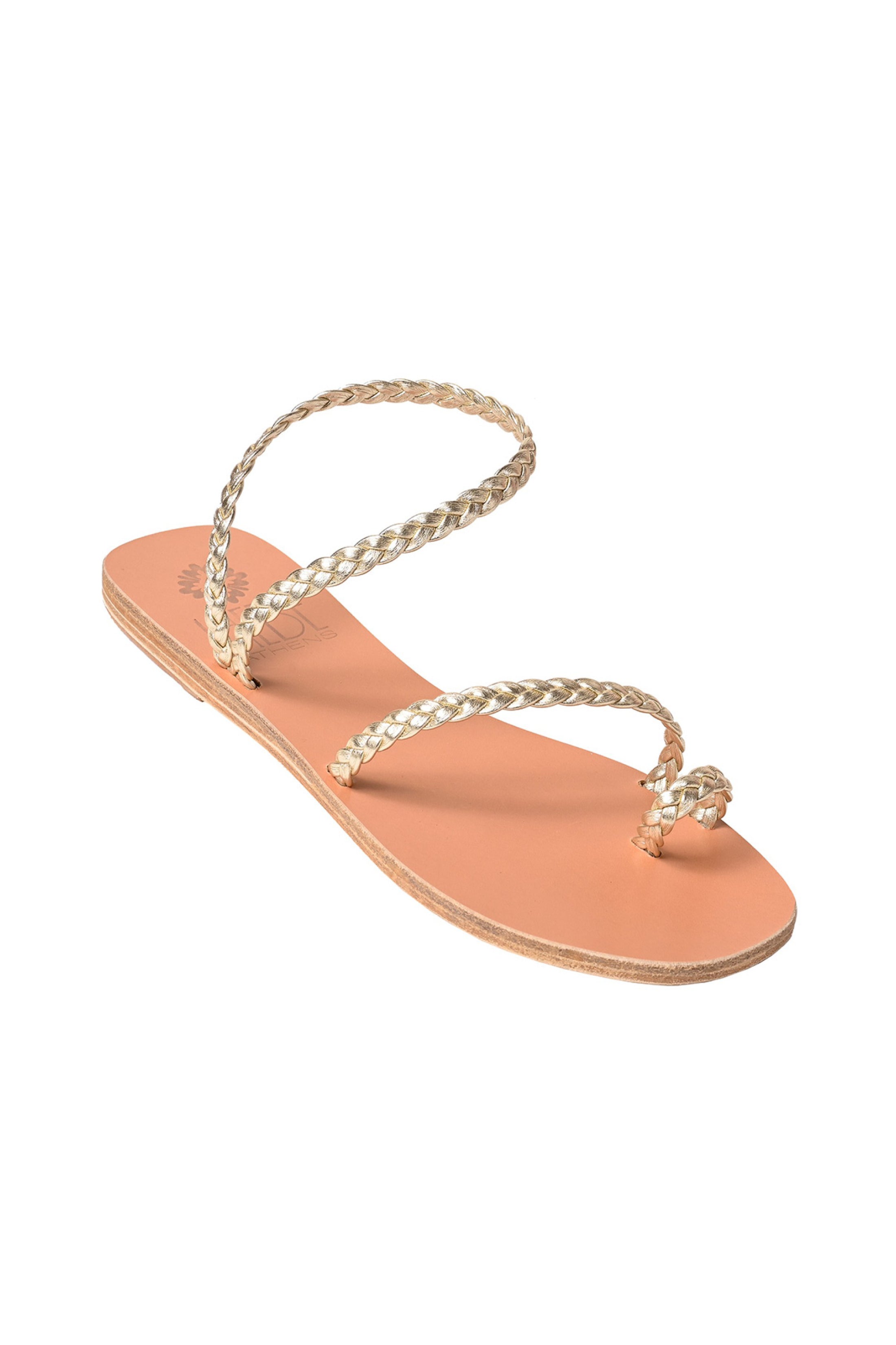 Persephone Braided Leather Sandal