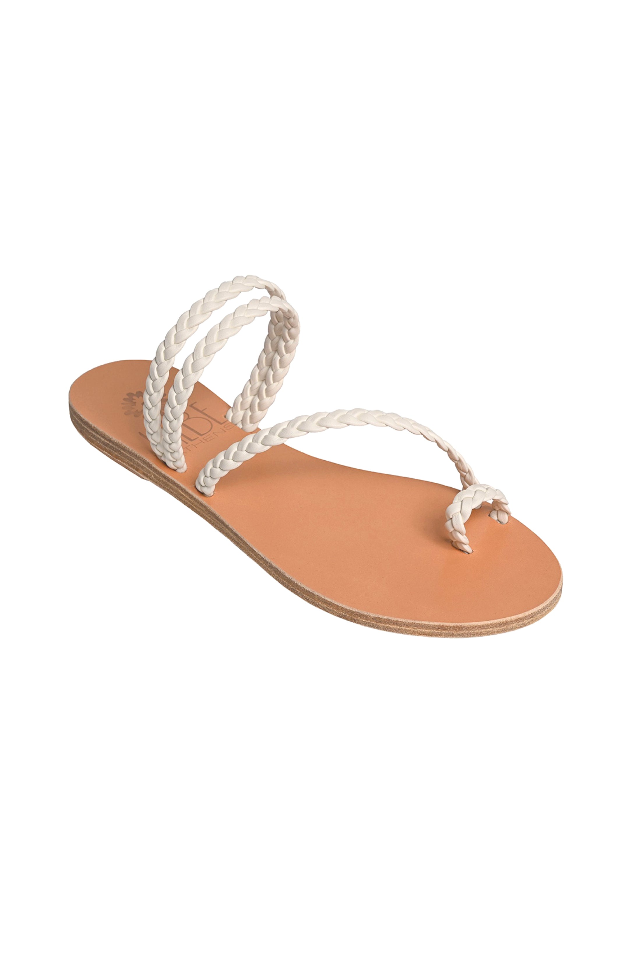 Persephone Handcrafted Leather Slide Sandal