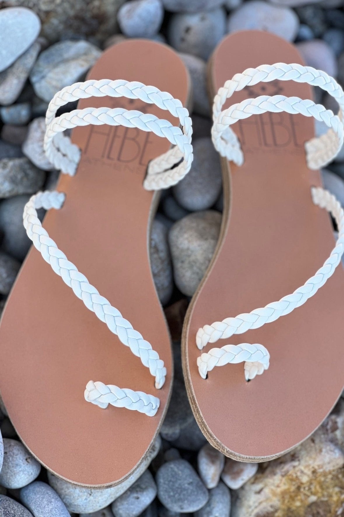 Persephone Handcrafted Leather Slide Sandal