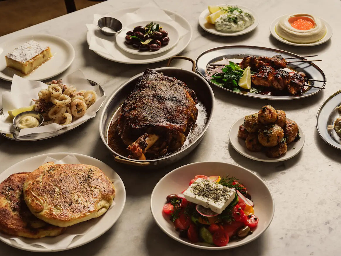 Pita, dips, lamb and shared dishes at Alati in Wentworthville
