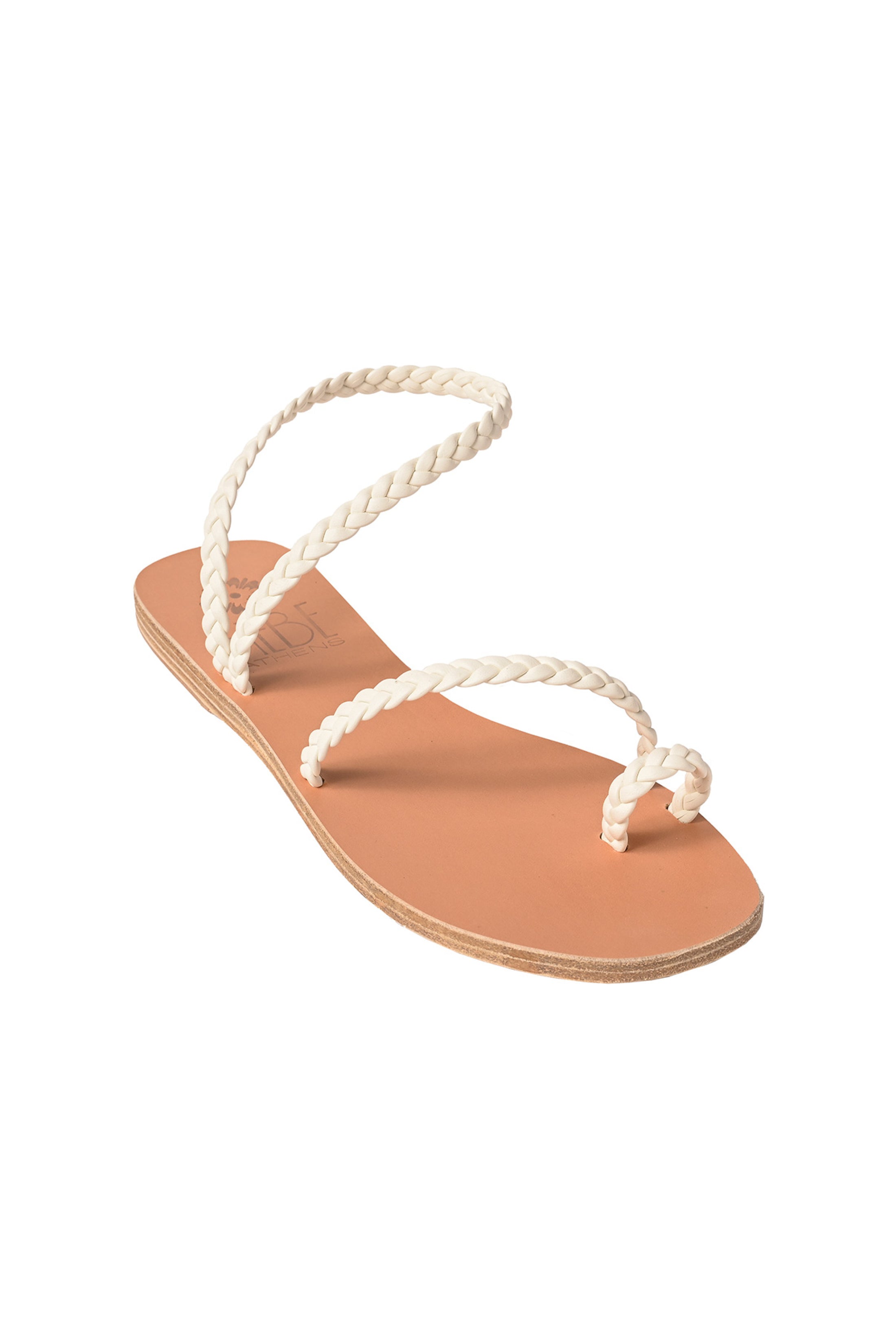 Persephone Braided Leather Sandal