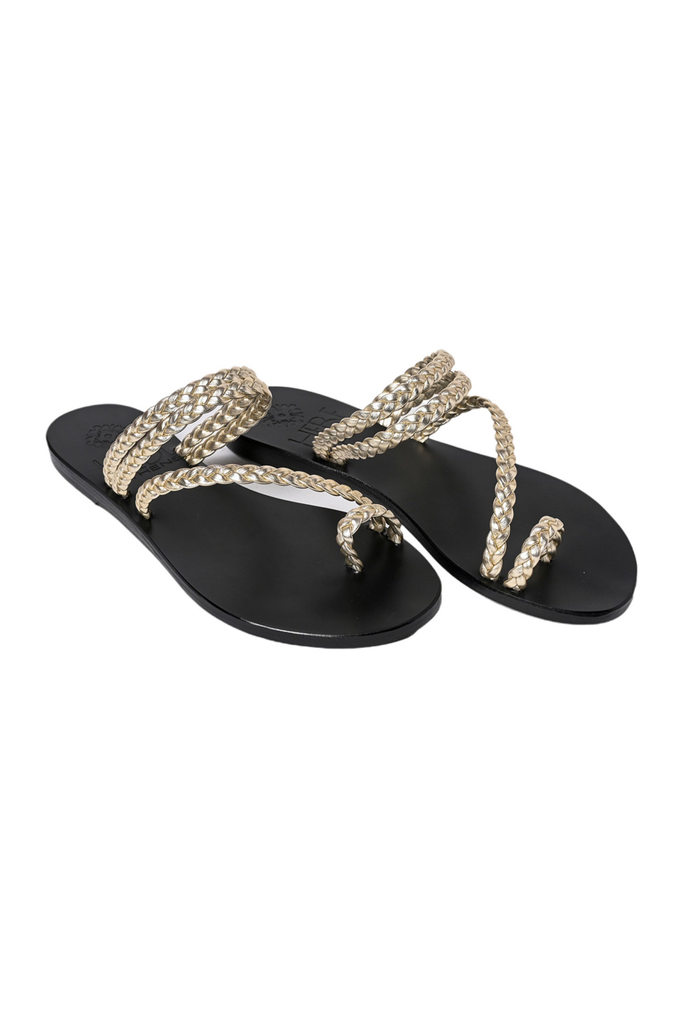 Persephone Leather Slide Sandal